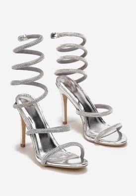 Sandale strasuri gladiator glezna pietre argintii aurii negre 36 37