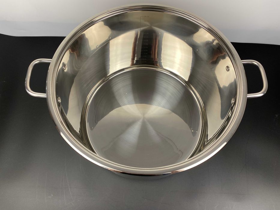 Oala inox 34 litri cu capac pentru gatit cantitati foarte mari