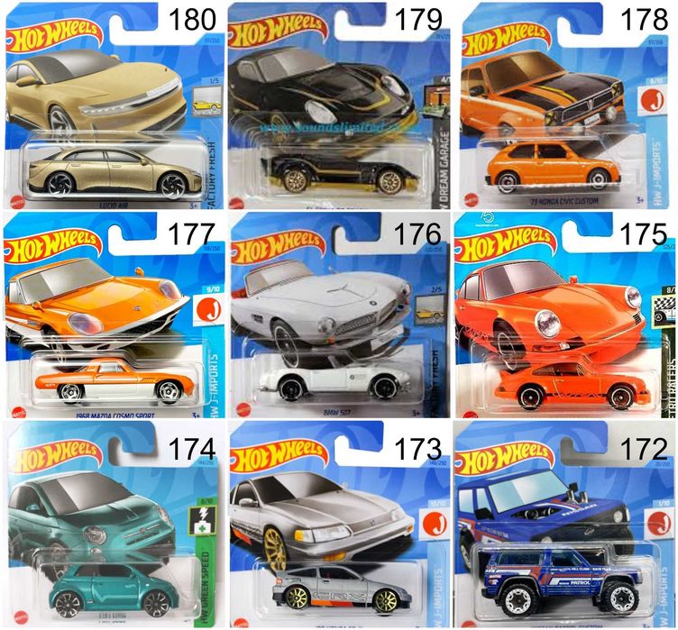 Метални колички Hot Wheels Хот Уиилс в мащаб 1:64 От различни години 1