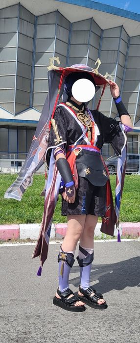 Cosplay Scaramouche Genshin Impact