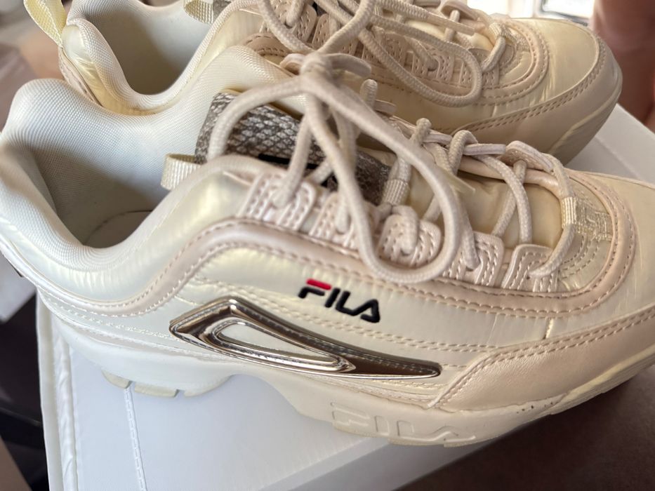 Маратонки Fila Golden White