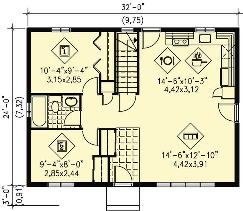 Сглобяеми къщи, Преместваеми, Модулни, Преносими Жилищни - 80м2 Кредит