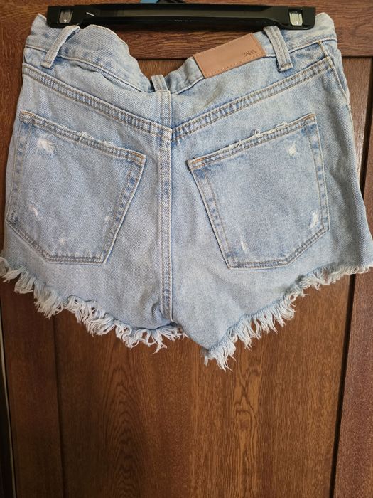 Къси дамски дънки Zara