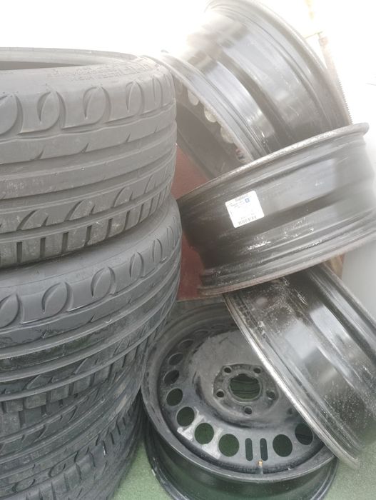 Cauciucuri și jenti de tabla