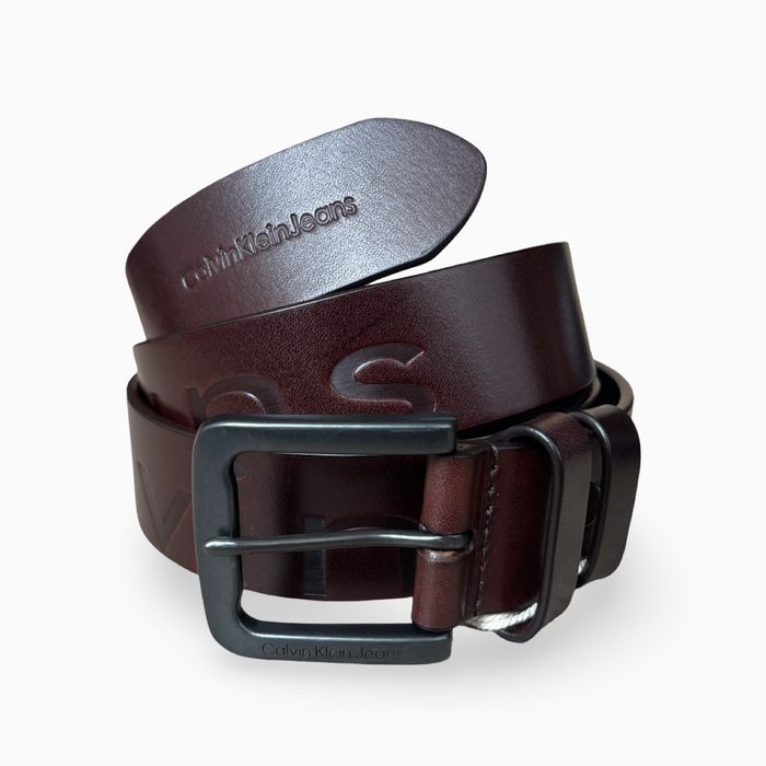 Мъжки колан Calvin Klein Jeans 006 Brown !