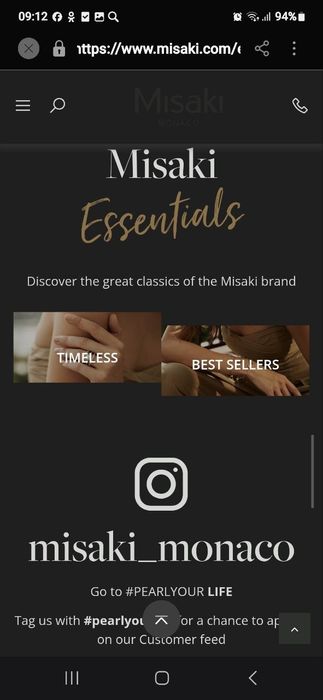 Брэндовое колье фирма Misaki натуральный жемчуг и серебро.НОВАЯ