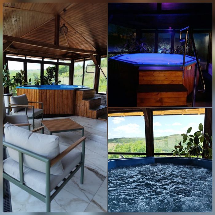 Pensiune / cabană cu ciubăr de închiriat