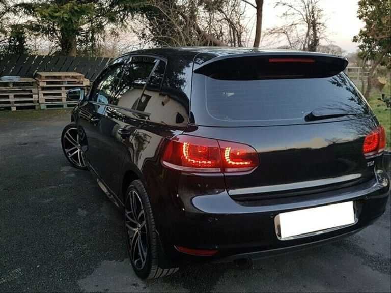 VW GOLF 6 СПОЙЛЕР – (черен гланц)