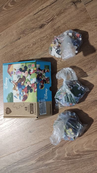 3 бр Пъзел Clementoni Mickey mouse и Домино Peppa pig