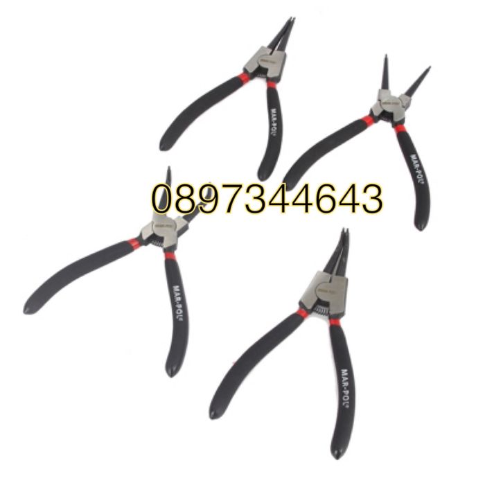 Комплект зегер клещи 4 части 180мм  Mar-Pol