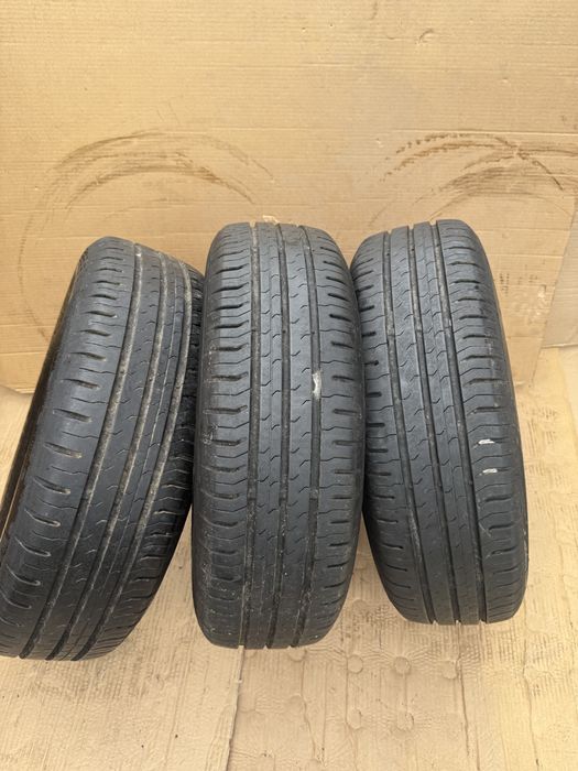 3 бр летни гуми Continental 185/70 R14 DOT 18/17 6мм