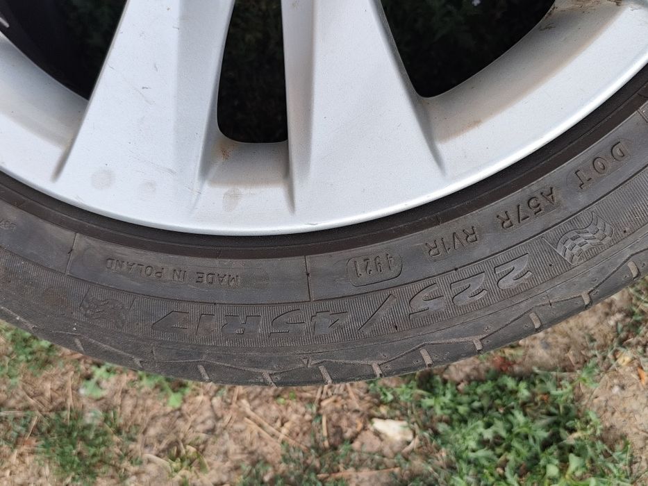 Jante  originale BMW plus anvelope  17  225 45 17