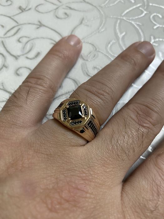 Золото мужское кольцо