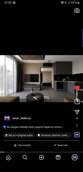 Buyurtma asosida mebel jihozlarini tayyorlash xizmatini  taklif qilaz