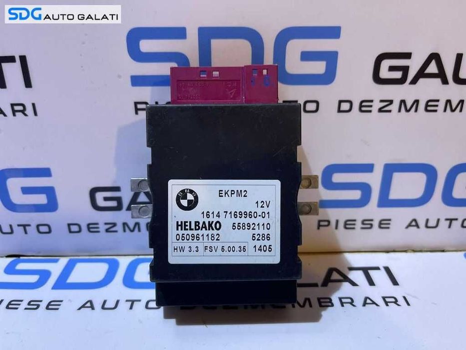 Unitate Modul Calculator Releu Pompa Combustibil Motorina BMW Seria 3 E90 E91 E92 2004 - 2011 Cod 7169960 16147169960 [L3432]