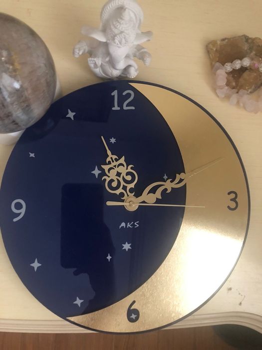 Часы Луна настенные
