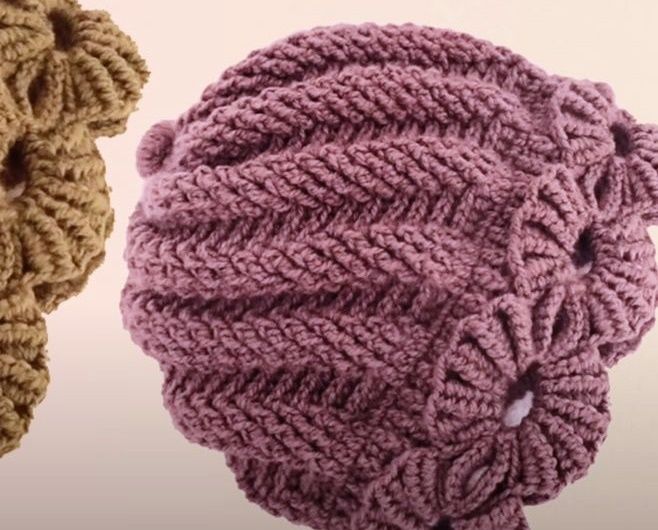Вязанные шапки ручная работа