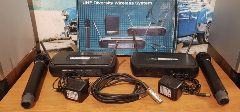 Mc Crypt Free-1 microfon wireless - fara fir voce muzica ca AKG Shure