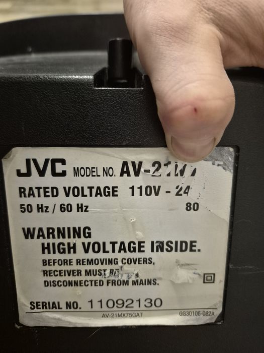 Телевизор  JVC б/у на запчасти