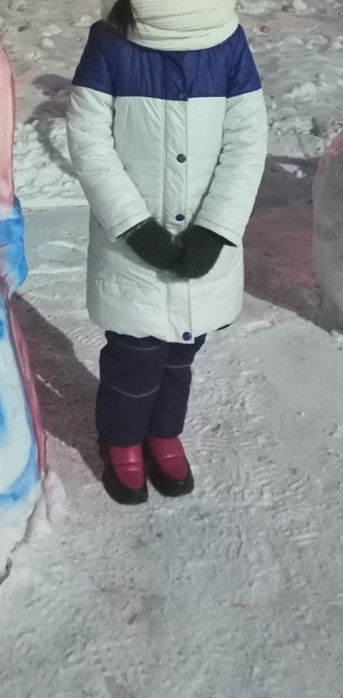 Зимний комбинезон на возраст 7 до 9 лет