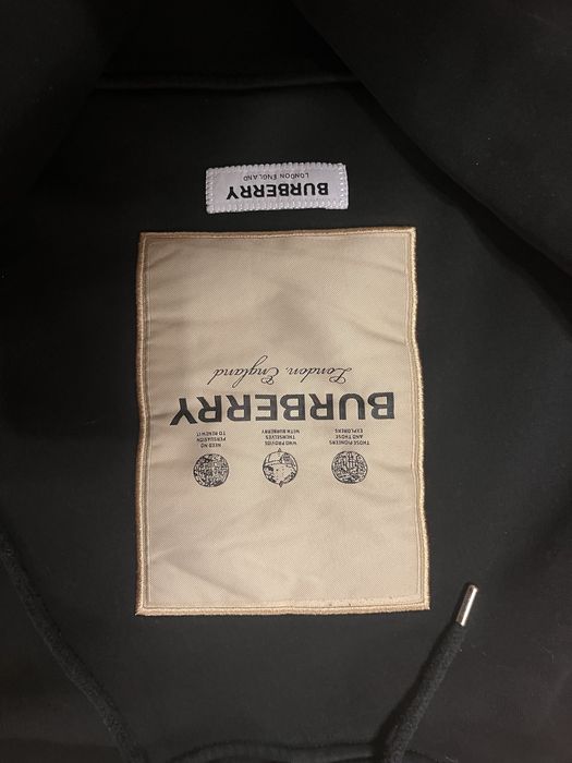 Черно Худи Burberry