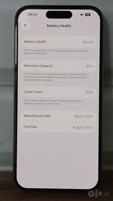 Iphone 15 pro 128GB