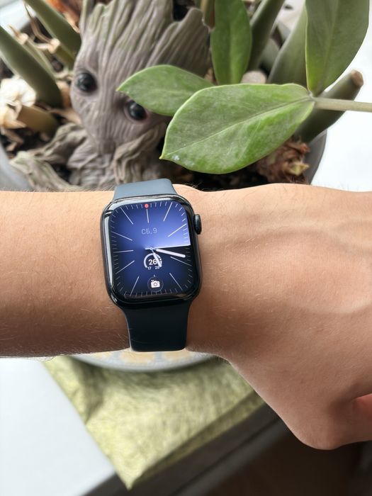 Apple watch series 7, 41 mm черный