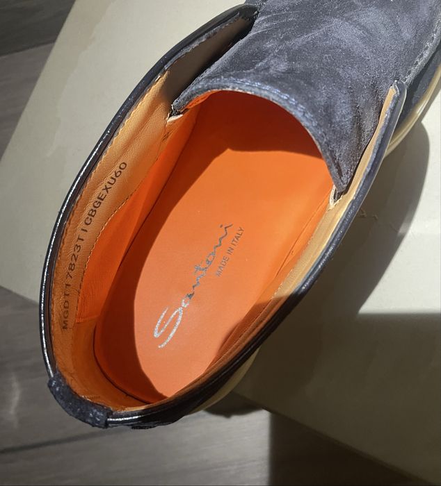 Лоферы Santoni мужские