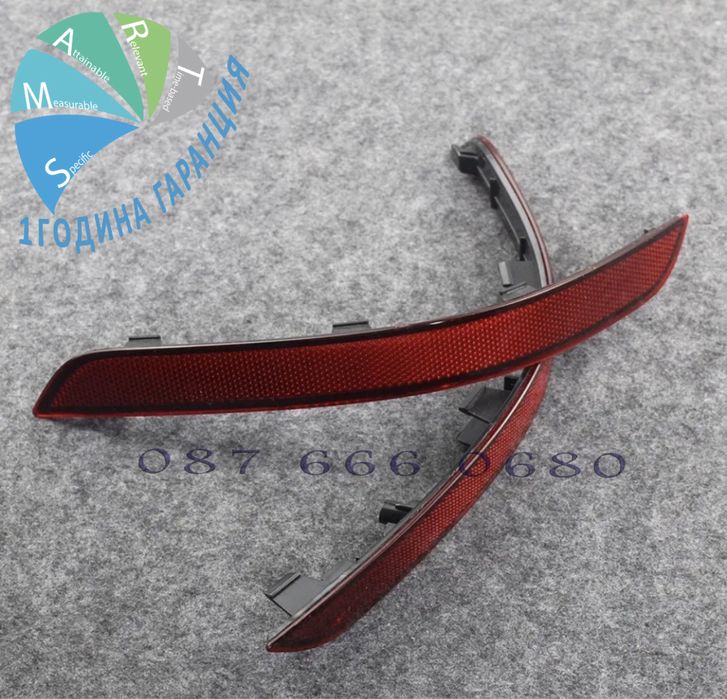 Mercedes x204 glk Рефлектор задна броня светлоотразител глк стоп фар