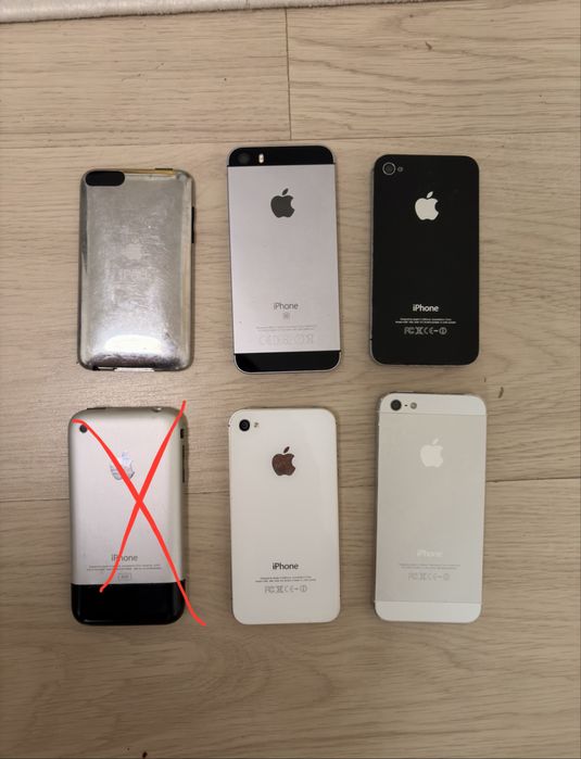 Iphone 4S(2buc),5,SE, ipod touch2
