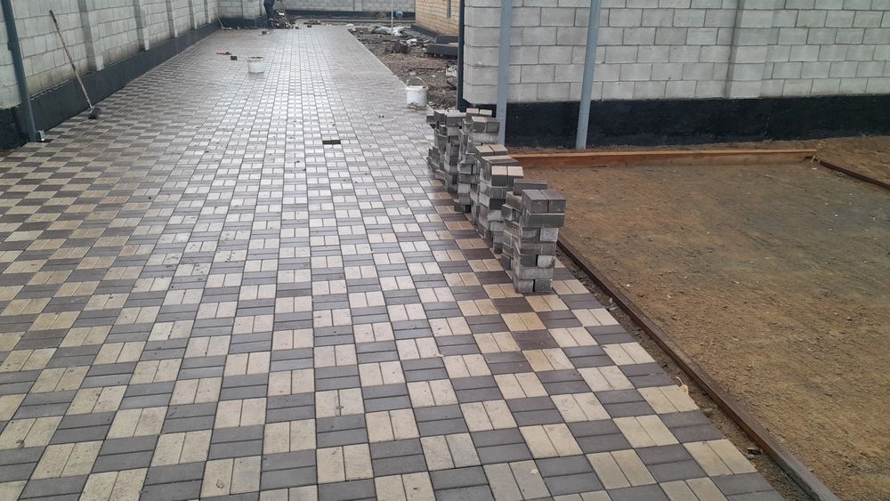 Укладка Брусчатки