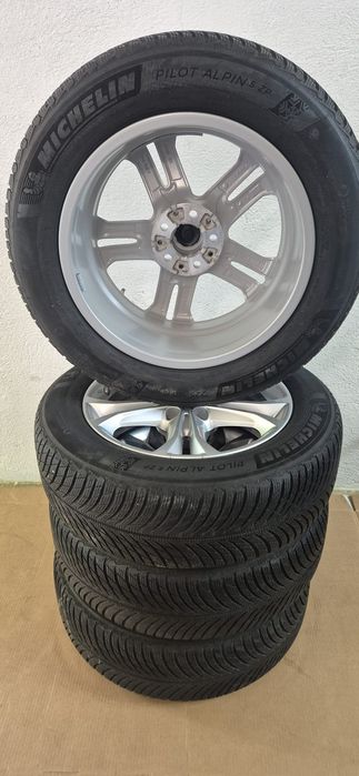 Оригинални  джанти за BMW със зимни гуми Michelin 225/60R18