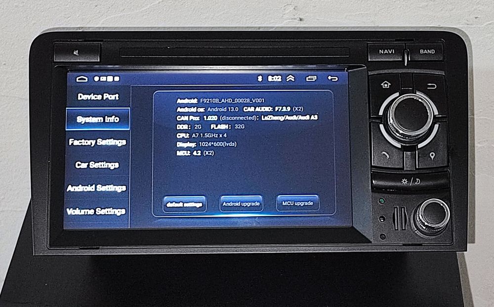 Мултимедия за Audi A3 8P S3 RS3 2003г-2013г