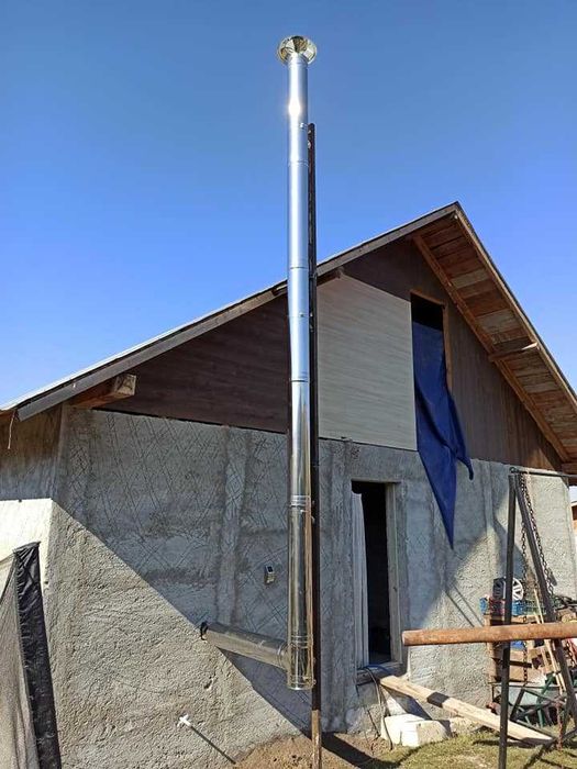 Cos de fum din inox izolat 200 / 250 x 5 m