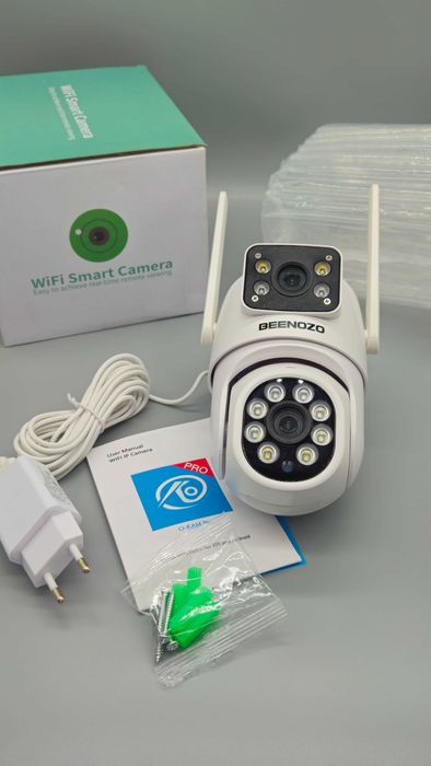 Външна WiFi PTZ камера за видеонаблюдение -нощно виждане и app control