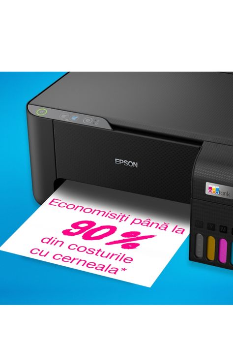Imprimanta color EpsonL3230 Nouă, conectare cablu