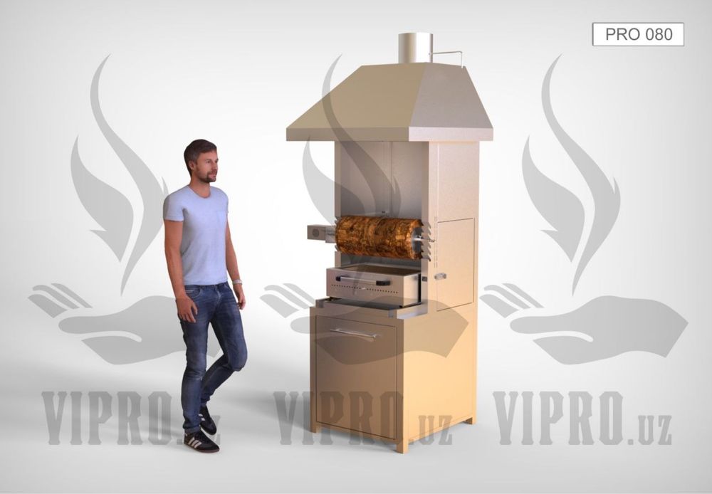 Гриль-аппарат для шаурмы,донера,лаваша. Шаурма аппарат.Мангал,гриль