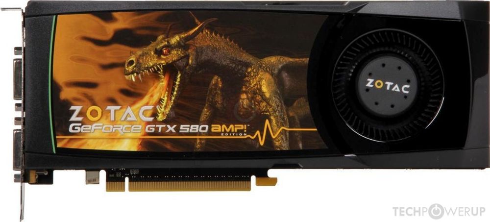 GTX 580 NVIDIA Видеокарта