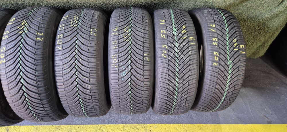 205 55 16 Michelin și Continental 4 anotimpuri