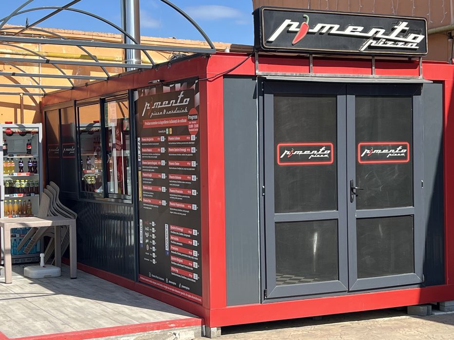 Container echipat complet pizzerie