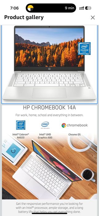 Chrombook Hp 14 a