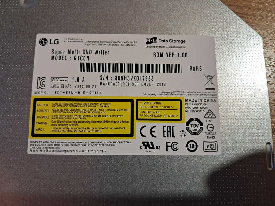 DVD writer intern  PC sau laptop , LG, ASUS,  30/40/50 lei