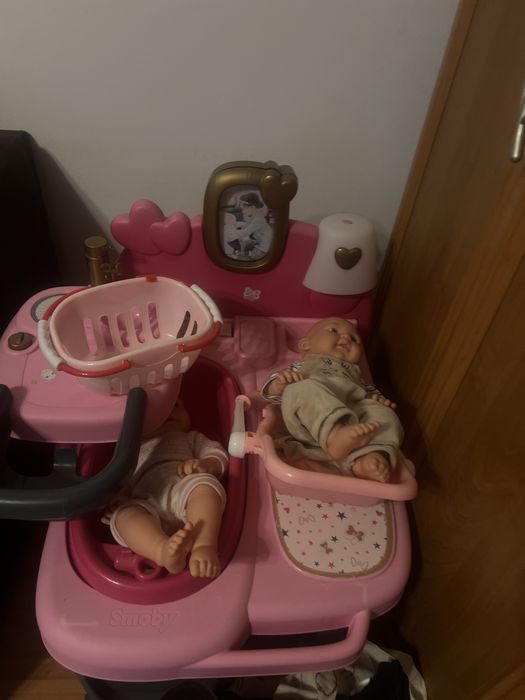 Jucarii fetite ,papusi ,bucatarie , scaune copii