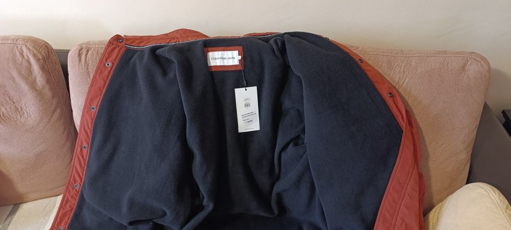 Чисто Ново, Оригинално яке Calvin Klein от Италия XXL