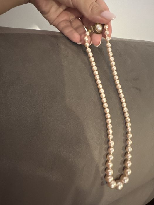 Coliere din perle vintage