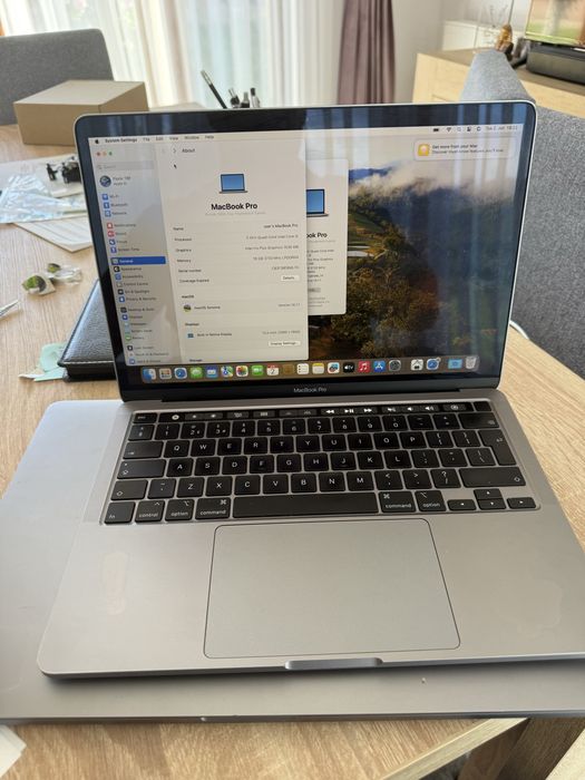 Macbook pro 13” 2020