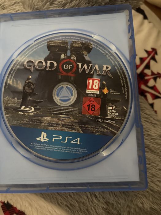 God of war игра Ps4 дискова версия