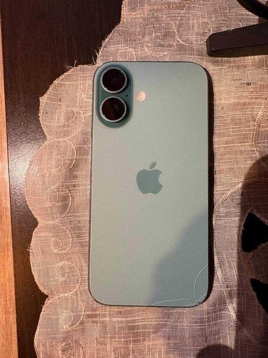 iPhone 16 green 128gb 94%sanatate baterie
