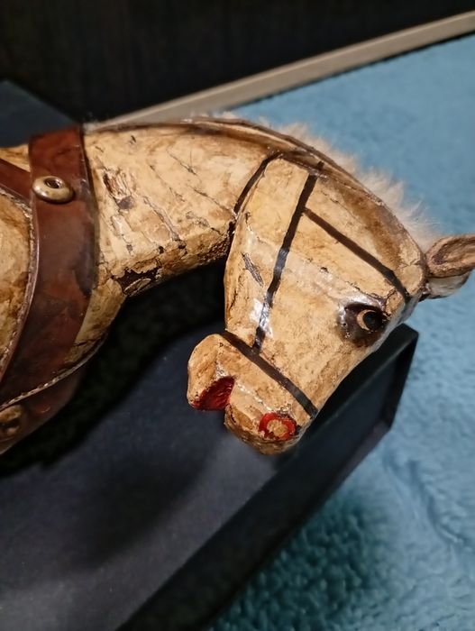 Căluț de jucărie de colectie ,antic,