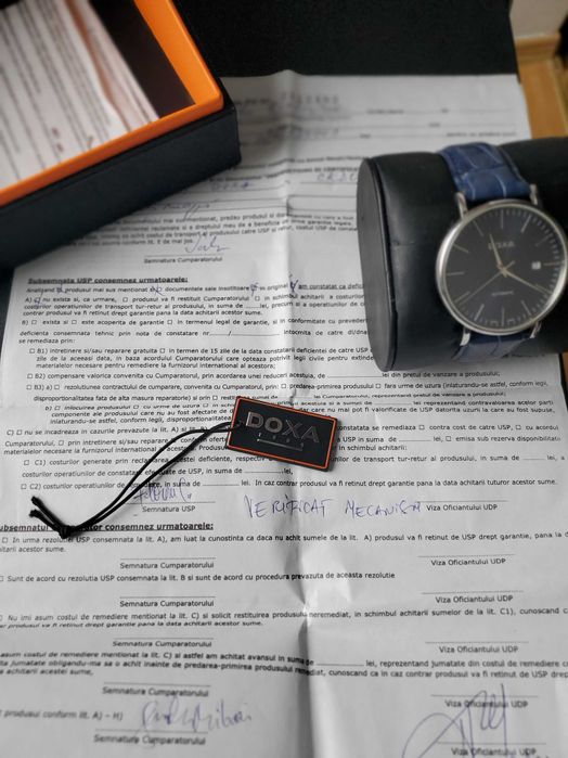 Ceas Doxa D-Light Automatic 171.10.201LA.03